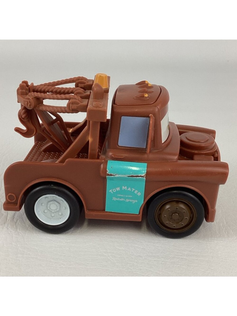 Disney Pixar Cars Track Talkers Tow Mater Vehicle Character Sound Effects Mattel - Picture 6 of 7